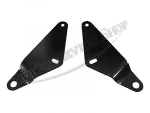 Triumph 750 Tr7 Tiger 140 Bonneville Silencer Bracket Pair Pn# 83-7021 83-7022 3 83 7021 83 7022 02 Triumph 750 Tr7 Tiger 140 Bonneville Silencer Bracket Pair