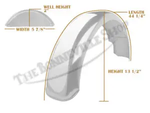 Triumph 750 T140 Tr7 1976-79 Undrilled Stainless Steel Rear Speedwell Mudguard / Fender Pn# 83-7031 S 8 83 7031S 06 750 T140 Tr7 Undrilled Stainless Steel Rear Mudguard Fender 1976 79 1