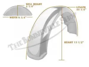 83 7031S 06 750 T140 Tr7 Undrilled Stainless Steel Rear Mudguard Fender 1976 79
