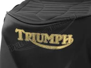 83 7131 03 Triumph T140 Bonneville Tr7 Tiger Drop Side Seat Cover Black 1978 80