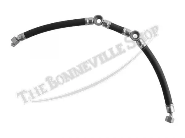 83 7155 02 Triumph T140 Bonneville 1979 82 Fuel Line Assembly 1