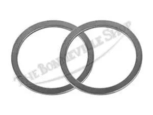 Triumph Bsa Fork Seal Holder Internal Washer Pair (2) 1968-74 Pn# 97-0431 3 Triumph Bsa Fork Seal Holder Internal Washer Pair ()