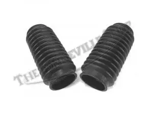 Triumph Bonneville Tiger Fork Boot Gaiter Pair Uk Made (2) 1964-68Pn# 97-1645 E H1645 E 4 97 1645E 04 Triumph Fork Gaiters 1964 67