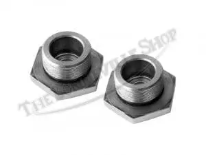 Triumph 500 650 Stainless Fork Top Nuts Uk Made 1964-67 26Tpi (2) Pn# 97-1658 S 4 97 1658 S 02 Triumph Bsa 500 650 Stainless Fork Top Nuts U.k