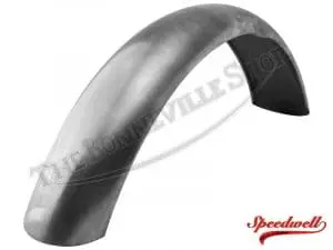 97 1675 02 Triumph Stainless Front Mudguard Fender T100C Tr6C Up To 1968