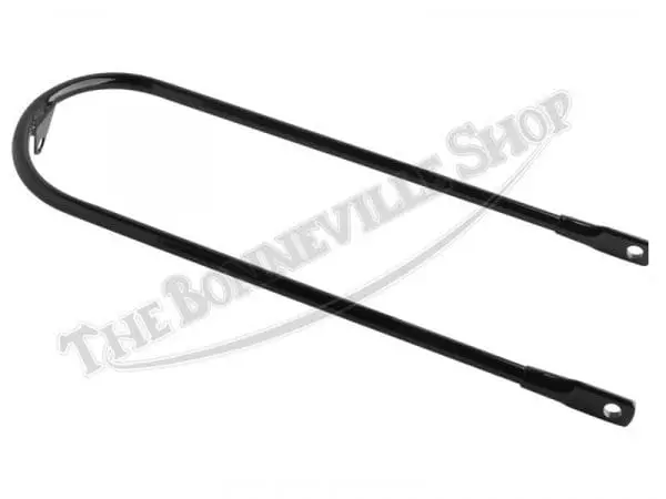 97 1678 02 TRIUMPH 500 650 LOWER FRONT FENDER STAY BLACK FITS 1966 68 1