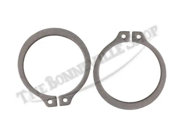 Triumph Bsa Onwards Fork Shuttle Valve Circlip Pair