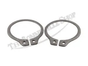 Triumph Bsa Onwards Fork Shuttle Valve Circlip Pair