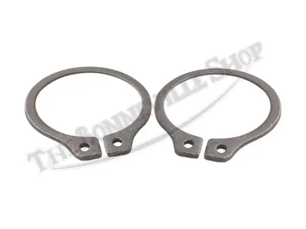 Triumph Bsa Onwards Fork Shuttle Valve Circlip Pair