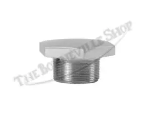 97 2245 C 03 Triumph Chrome Fork Top Nuts 1968 74 Master