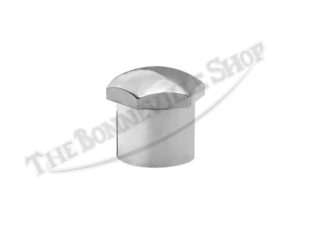 97 2263 01 Triumph 500 650 Steering Stem Nut Chrome