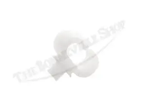 Triumph 500 650 Front Fender Cable Guide (White) For 1968-69 Pn# 97-2270 A 3 A Triumph Front Fender Cable Guide White