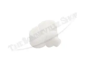 Triumph 500 650 Front Fender Cable Guide (White) For 1968-69 Pn# 97-2270 A 4 A Triumph Front Fender Cable Guide White