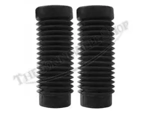 97 2513 E 03 Bsa B25 B44 A65 Triumph Tr25W Front Fork Boot Gaiter Set Uk Made