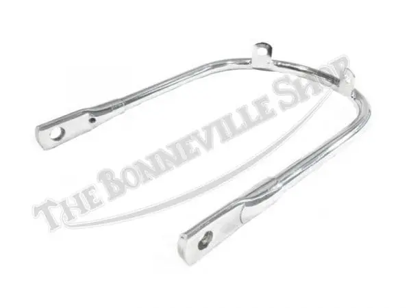 97 3664 01 Triumph 500 650 Middle Front Chrome Fender Stay Fits 1969 74
