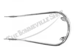 Triumph 500 650 Lower Front Chrome Fender Stay Fits 1969-74 Pn# 97-3886 H3886 4 97 3886 02 Triumph 500 650 Lower Front Fender Stay Chrome Fits 1969 74