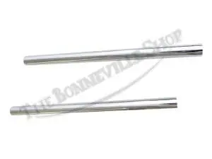 Harris Hard Chrome Conical Hub Fork Tubes Fits
