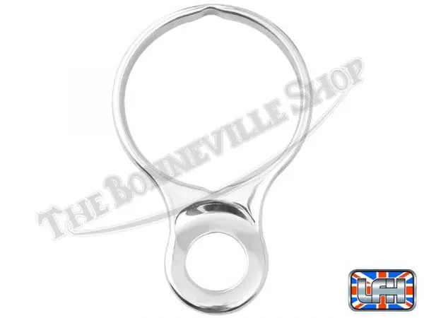 97 4026 S 01 Triumph 650 750 Oif Instrument Mount In Stainless Steel