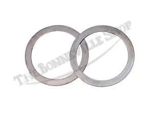 Triumph Bsa Fork Nut Instrument Bracket Washers (2) 1971 Onwards Pn# 97-4166 H4166 3 Triumph Bsa Oif Instrument Bracket Washers Pair