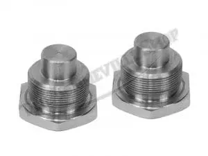 Triumph Bsa 650 Twin 750 Triple 71-72 Bsa B50 Conical Hub S/S Fork Top Nuts 20Tpi Pn# 97-4258 S 4 97 4258 S 02 Triumph Fork Top Nuts Stainless