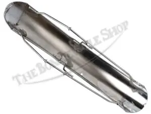 Triumph Bsa Front Mudguard Chrome Short Us-Specification 1971-1973 Pn# 97-4270 97-4065 97-4146 7 Triumph Bsa Chromed Front Fender Mudguard With Wire Stays Us T120 T150 Pn# 97-4270 97-4271 97-4065 97-4146 97-4272