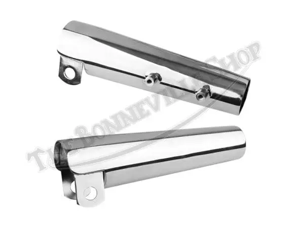 Triumph Tr T T T Chrome Fork Shroud Right