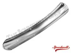 Triumph 750 Tr7 T140 T160 Front Chromed Pressed Nose 1976-78 (5 Hole) Pn# 97-7003 97-7039 5 97 7039 04 Triumph 750 Tr7 T140 T160 5 Hole Chrom Front Mudguard Fender