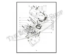 99 0824 A03 1967 Triumph T120 Bonneville Tr6 Trophy Parts Book 5