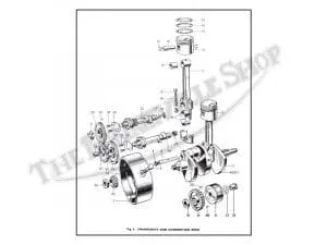 99 0830 02 Triumph T90 T100 3Ta 5Ta 350 500 Tiger Trophy Parts Book 1966