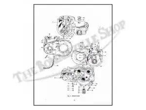 99 0833C 02 1969 500 Triumph 500 Parts Book 10