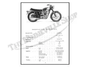 Triumph T120 Bonneville Tr6 Trophy 1969 Parts Book #7 Pn# 99-0882 3 Triumph T Bonneville Tr Trophy Parts Book