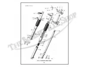 99 0903 A03 1970 Triumph T120 Bonneville Tr6R Tiger Tr6C Trophy Parts Book
