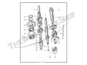 99 0932 02 1971 Triumph 650 Parts Book