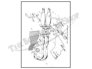 Triumph Bonneville Tiger Trophy T Tr Trc Parts Book