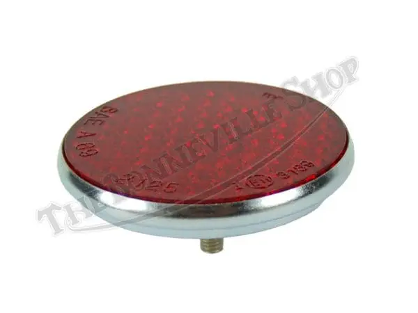 Triumph Round Red Reflector Grabrail