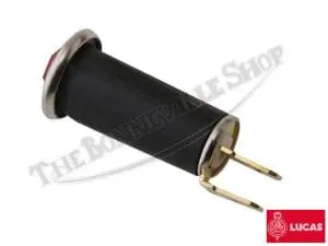 99 1208 G 54363454 G 03 Genuine Lucas Triumph Bsa Norton 500 650 Faceted Red Warning Light 1