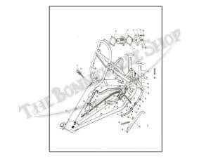 1974 Triumph T140 Bonneville, Tr7 Tiger, Parts Book Pn# 99-2251 3 Triumph T Bonneville Tr Tiger Parts Book