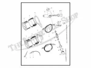 1976 Triumph T140 Bonneville, Tr7 Tiger, Parts Book Pn# 99-2257 A 4 A Triumph T Bonneville Tr Tiger Parts Book