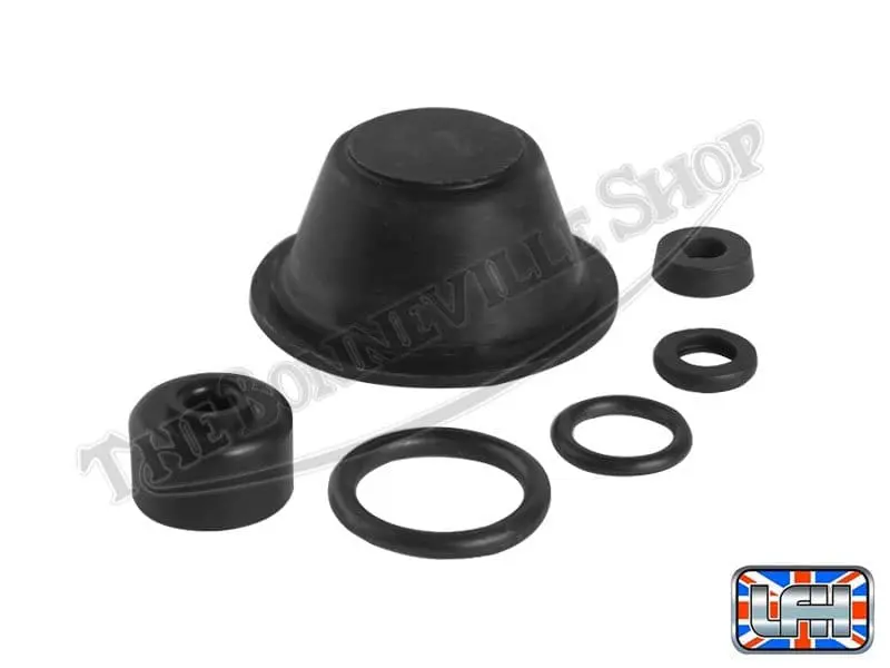 Triumph T140 Tr7 T160 Lockheed Front Brake Master Rebuild Kit For 1/2-Inch / 13Mm Master Cylinders Pn# 99-2768-13Mm 1 99 2768 13Mm 01 Lockheed Front Brake Master Rebuild For 1 2 13 Mm