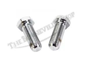 Triumph 750 T140 Tr7 Bonneville Chrome Headlamp Bolts Pair (2) Pn# 22-0013 99-7012 54115106 3 C Triumph Headlight Bolts Chrome