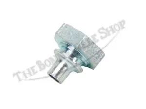 99 9925X 02 TRIUMPH REAR MASTER CYLINDER SADDLE FEED PIPE NUT