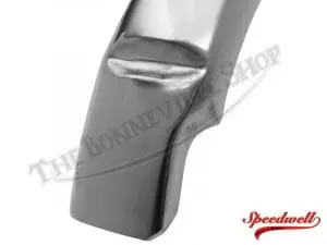 Rs082 04 Triumph T140 Stainless Retro 1970 Style Rear Speedwell Mudguard