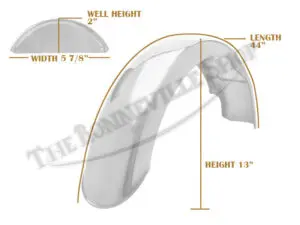 Triumph T140 Tr7Rv Stainless Classic Style Fender Speedwell Mudguard Pn# Rs082 3 Rs082 06 Triumph T140 Stainless Retro 1970 Style Rear Speedwell Mudguard 1