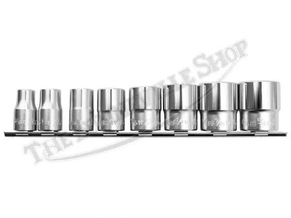 Tbs 0003S 03 Socket Set 12Pt 8Pc 1 2 Drive
