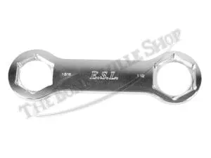 Triumph Bsa Norton Billet Fork Nut Spanner Wrench (1) 1 1/2-Inch And 1 5/16-Inch Pn# Tbs-0047 4 Tbs Triumph Fork Top Nut Spanner