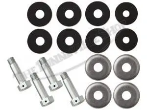 Triumph 5T 6T T100 T110 Pre-Unit Petrol Tank Mounting Kit 1947-1955 Pn# Tbs-0072 4 Tbs 0072 02 Triumph Pre Unit Thunderbird Trophy Tank Mounting Kit Up To 1956