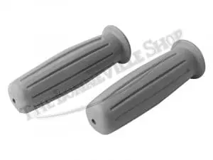 Tbs 0083 A 02 1960S Vintage Amal Type Grey Handlebar Grips Triumph Norton Bsa 1