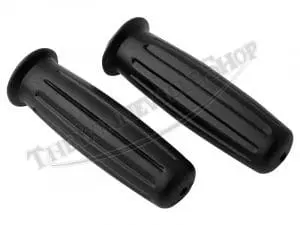 Tbs 0083 C 02 1960S Vintage Amal Type Black Handlebar Grips Triumph Norton Bsa 1