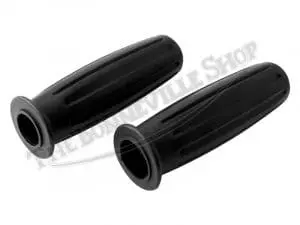 Tbs 0083 C 03 1960S Vintage Amal Type Black Handlebar Grips Triumph Norton Bsa 1