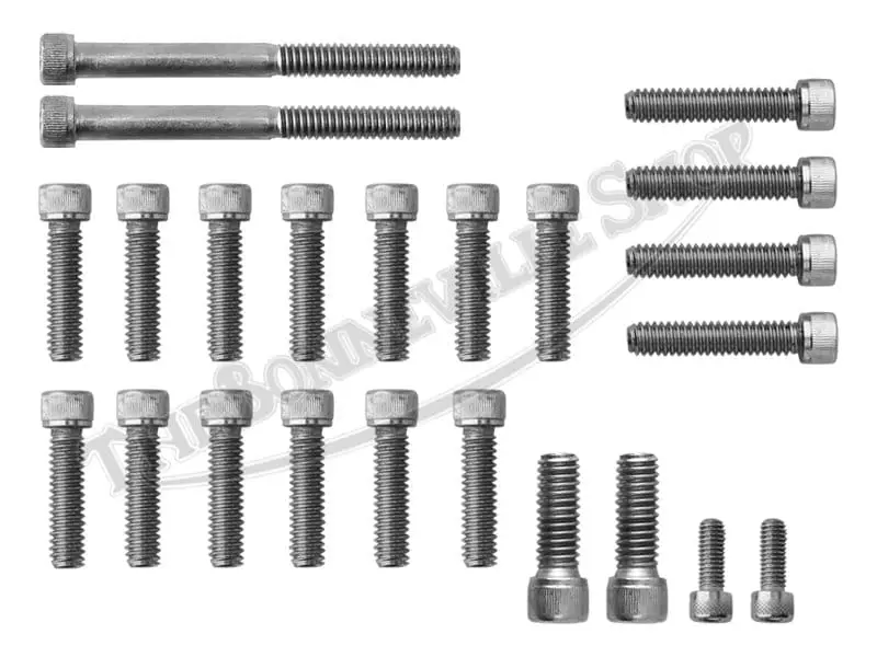 Triumph 650 750 Bonneville Tiger Engine Cover Allen Screw Set 1969-82 Pn# Tbs-0104 1 Engine Cover Allen Screw Set 1969-82 Pn# Tbs-0104
